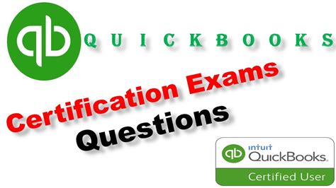 The Intuit QuickBooks Certified User Certification Exam consists of about 50 questions that test takers must complete in 50 minutes. . Quickbooks exam questions